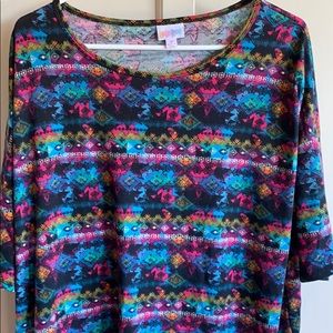 LulaRoe Irma Tunic EUC